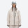 Unisex waterproof 3L snow jacket and bib pants series - cream tan marble print, for powder and piste riding