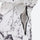Unisex printed snowboard jacket and bibs - white marble print, adjustable detachable suspenders