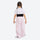 Kids waterproof 2L snow jacket and pants set - pink kids snow pants with white tee, for snow play and winter commute
