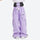 Kids breathable 2-layer ski suit - lavender kids snow pants, for cold-weather winter sports