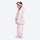 Kids waterproof 2L snow jacket and pants set - pink kids jacket with pink pants, for cold-weather winter sports