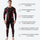 Men's compression suit for snow sports and training - black red compression base layer suit on men