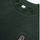 Women's warm brushed fleece top for outdoor - dark green crewneck fleece sweatshirt, for travel and daily commute