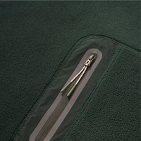 
                  
                    Women's soft lightweight fleece sweatshirt - dark green crewneck fleece sweatshirt, for layering in cool weather
                  
                