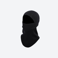 
                  
                    Merino wool ski mask with reflective details - black merino wool balaclava, side product view, for skiing and snowboarding
                  
                