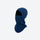 Warm merino balaclava for cold weather sports - navy blue merino wool balaclava, for hiking and trail walking