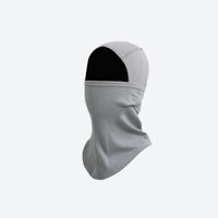 
                  
                    Merino wool ski mask with reflective details - light gray merino wool balaclava, for cycling and commuting
                  
                