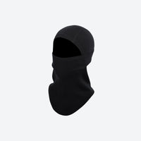 
                  
                    Merino wool ski mask with reflective details - black merino wool balaclava facemask, for hiking and trail walking
                  
                