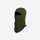 Woolly merino wool balaclava facemask and neckwarmer - olive merino wool balaclava, for hiking and trail walking