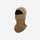 Woolly merino wool balaclava facemask and neckwarmer - camel merino wool balaclava, for skiing and snowboarding