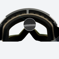 
                  
                    Crisp strap buckle cylindrical ski goggles - black frame cylindrical ski goggles, strap buckle adjusts fast
                  
                