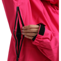 
                  
                    Women's breathable ski pullover jacket and pants set - rose pink, for powder days and winter commute
                  
                