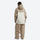 Women's waterproof 2L snow jacket and pants - tan and cream colorblock jacket with tan pants, for resort and street wear