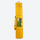 Padded wheeled snowboard bag with board window - yellow wheeled snowboard bag, for winter gear transport