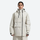Women's waterproof 2L snow jacket and pants - cream, on-model front view, for resort and street wear