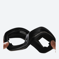 
                  
                    Kids' snow goggles with quick adjust strap buckle - flexible kids goggle frame, for winter mountain trips
                  
                