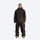 Men's breathable ski jacket with wide-leg pants - coffee brown jacket with coffee pants, for resort and street wear