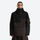 Men's colorblock ski pullover set - black and coffee brown colorblock, on-model front view, for cold-weather winter sports