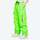Men's waterproof 2L snow jacket and pants series - neon green snow pants, on-model side view, for skiing and snowboarding
