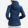 Women's lightweight goose-filled mid-layer jacket - navy down jacket on women, for layering in cold weather