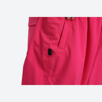 
                  
                    Women's breathable ski pullover jacket and pants set - rose pink snow pants, for powder days and winter commute
                  
                