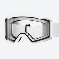 
                  
                    Crisp strap buckle cylindrical ski goggles - white frame cylindrical ski goggles, strap buckle adjusts fast
                  
                