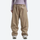 Women's waterproof 2L snow jacket and pants - tan snow pants with lavender top, for resort and street wear