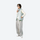 Compact ultralight down vest jacket series - light blue ultralight down vest on women, for layering in cool weather