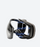 Ventilated spherical ski snow goggles - black frame double-layer lens exploded, for freeride and backcountry skiing