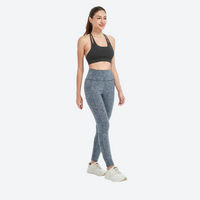 
                  
                    Women's soft merino wool baselayer pants for cold days - gray print merino wool base layer leggings
                  
                