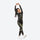 Kids breathable compression top and pants set - black olive kids compression base layer suit on girl