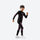 Kids quick-dry baselayer suit for sports - black purple kids compression base layer suit, for snow play and winter commute