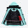 Kids snowboard jacket and pants with snow gaiters - mint kids jacket, for cold-weather winter sports