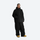 Men's waterproof 2L snow jacket and pants - black jacket with black pants, for resort and street wear
