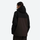 Women's breathable 2-layer snowboard jacket and pants - black and coffee brown colorblock, for skiing and snowboarding