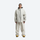 Men's waterproof 2L snow jacket and pants - cream jacket with cream pants, for resort and street wear