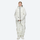 Women's waterproof 2L snow jacket and pants - white jacket with white pants, for resort and street wear