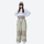 Women's waterproof 2L snow jacket and pants - sage green rabbit print snow pants with white top