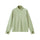 Unisex boxfleece half-zip sweatshirt - light green boxfleece half-zip sweatshirt, for camping and outdoor weekends
