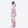 Women's waterproof 2L snow jacket and pants - pink rabbit print jacket with matching pants, for resort and street wear