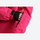 Women's breathable ski pullover jacket and pants set - rose pink, cuff close-up with hand, for cold-weather winter sports