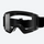 Cylindrical ski goggles with anti-fog UV lens - black frame cylindrical ski goggles, for skiing and snowboarding