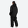 Women's waterproof 2L snow jacket and pants - black jacket with black pants, for skiing and snowboarding