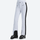 Women's slim waterproof ski trousers for resort - cream ski pants with black side stripe, for skiing and snowboarding