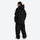 Women's waterproof 2L snow jacket and pants - black jacket with black pants, for resort and street wear