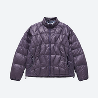 
                  
                    Compact ultralight down vest jacket series - purple ultralight down jacket, front product view, for travel and city walks
                  
                