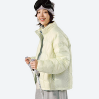 
                  
                    Ultralight water-repellent down series for men and women - cream yellow ultralight down jacket on women
                  
                