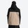 Women's waterproof 2L snow jacket and pants - black and tan colorblock, for powder days and winter commute