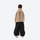 Kids breathable snowboard jacket and bib pants set - tan jacket with black pants, for kids skiing and snowboarding
