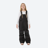 
                  
                    Kids 3L waterproof snow jacket and pants suit - black bib pants, 3-layer waterproof breathable fabric
                  
                